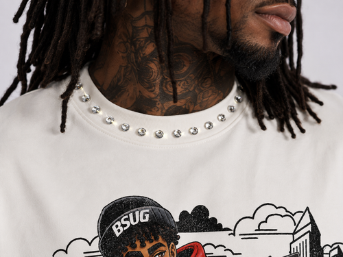 BSVG Born To Win Cropped Tee