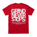 BSVG Grind Never Stops Premium Tee (Red)